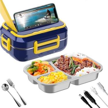 Imagem de Marmita Elétrica Portátil Inox 1.5L Casa - Relet