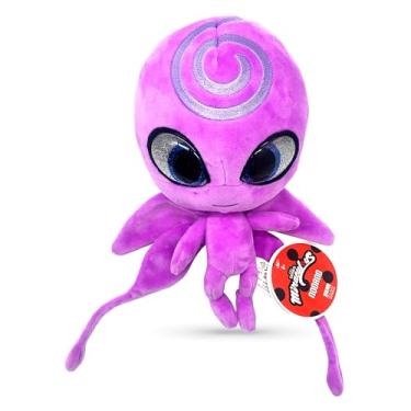 Imagem de Miraculous Ladybug Kwami Mon Ami Plush Toy - Nooroo The Butterfly, Super Soft Stuffed Animal - 9-inch Collectible Plush Figure, Ladybug & Cat Noir, Gift Stocking Stuffer for Kids