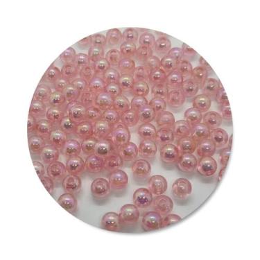 Imagem de Bola Translucida Boreal 100 unidades - Comercial Apetrechos, Rosa, 10m