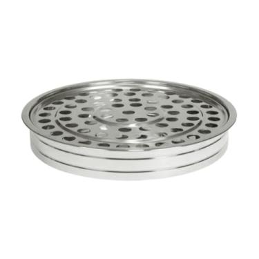 Imagem de DimyFew Bandeja de Comunhão, Suprimentos de Adoração, Prato, Copos de Comunhão, Suporte, Bandeja de Servir para Reuniões, 72 Buracos