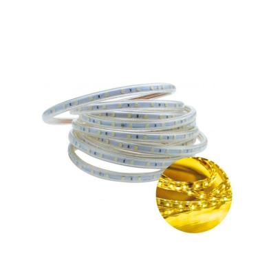 Imagem de Kit 10 Metros Fita Led Taschibra 5W/M Ip67 2200K Âmbar 220V