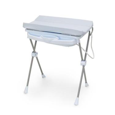 Imagem de Banheira de Bebê Plástica Galzerano Classic 7045 com Trocador e Suport