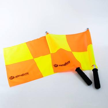 Imagem de Bandeira Nylon Quatro Gomos  para Árbitro  Zona Livre - Par