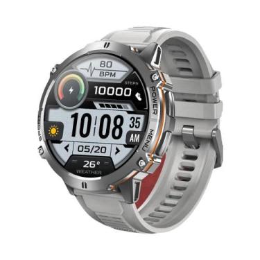 Imagem de Relógio Inteligente Militar Masculino Com GPS, Bluetooth, Chamadas, 10
