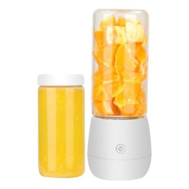 Imagem de Mini Liquidificador Portátil Recarregável 6 Lâminas - MXM, Bivolt