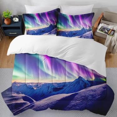 Imagem de Conjunto de edredom SUMIANYH Queen Size com 2 fronhas de inverno