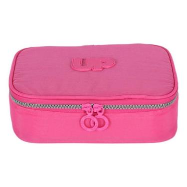 Imagem de Estojo Nécessaire Escolar 100 Pens Up4You Tactel Crinkle