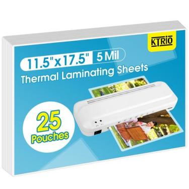 Imagem de Bolsas de laminação KTRIO Thermal Laminate 11x17", pacote com 25 mil