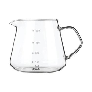 Imagem de Conjunto De Cafeteira De Vidro De 600ml E 300ml Com Jarra De Café E Fi