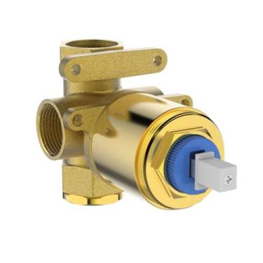 Imagem de Base Registro monocomando para chuveiro ducha Conexão 3/4 Cobre - Jiwi