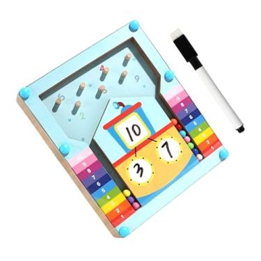 Imagem de Milageto Brinquedos de Aprendizagem de Matemática para Crianças, Ferramenta de Ensino, Adição Educacional de Jardim de Infância, Subtração, Decomposição de Núm, S