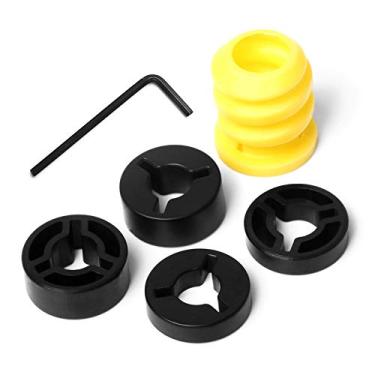 Imagem de ZAROBO Kit De Modificação Pedal Universal Huayuwa Soft Damping Block Compatível Com Volante Corrida Logitech G25/G27/G29, Acessórios Atualização