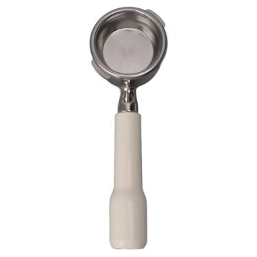 Imagem de Filtro portátil sem fundo de 58 mm, acessório para máquina de café de aço inoxidável, design confortável de orelhas duplas para Gaggia Baby Classic Espresso Deluxe Evolution Tebe premium durável