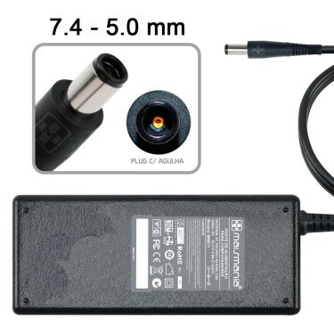 Imagem de Fonte Carregador p/ Notebook HP 18.5V 4.9A 90w 7.4mm 5.0mm -CP-6300H
