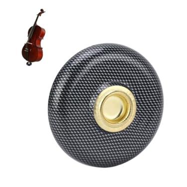 Imagem de Descanso de pino de violoncelo antiderrapante de metal durável, protetor de piso portátil para batente de rocha, suporte antiderrapante para palco e prática em casa, evita arranhões