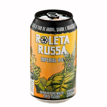 Imagem de Cerveja Roleta Russa Imperial IPA Lata 350ml