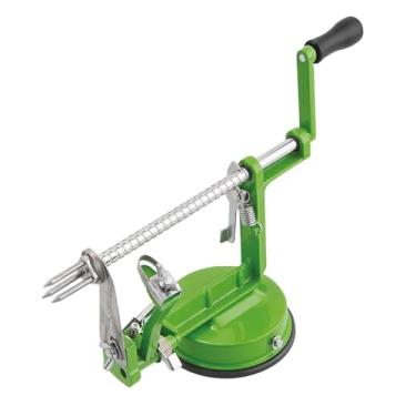 Imagem de IEUDNS Descascador de frutas, fatiador e cortador, multifuncional, eficiente e prático, máquina de descascar retirar o caroço de frutas, manivela para