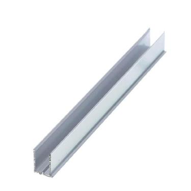 Imagem de Perfil U 6mm Branco - 6,00m - cortado c/ 3m p/ envio - RM Policarbonat