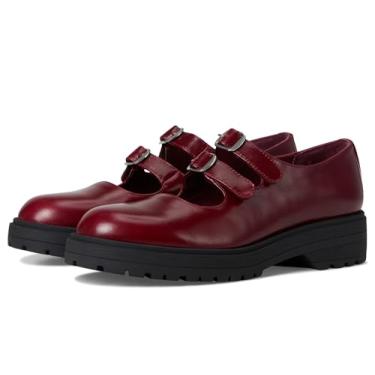 Imagem de Steve Madden Mocassim feminino Alba, Couro vinho, 36