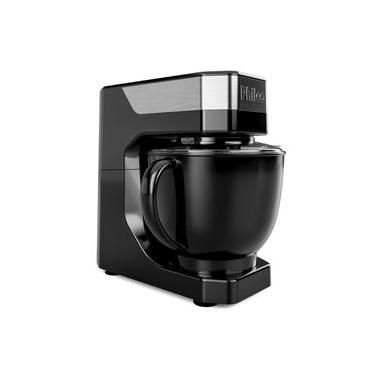 Imagem de Batedeira Planetária Philco PBP90A 5L 900W Tampa Antirrespingo 12 Velocidades Preta Preto / 110