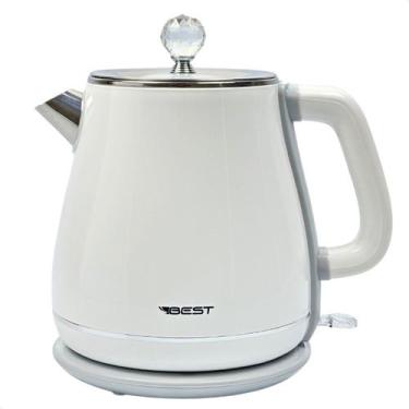 Imagem de Chaleira Jarra Elétrica Colorida Colors 1.8 L Best Moderna Branco - 11