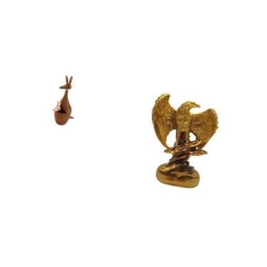 Imagem de Fenteer Estatueta Escultura Arte Decorativa para Quarto Estante Sala de Jantar Escritório Festa Favor Presente Enfeite