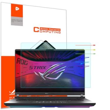 Imagem de YINOVEEN Protetor de tela antiluz azul de 16 polegadas para laptop gamer ASUS ROG/TUF de 16 polegadas, Zephyrus M16/Zephyrus Duo 16/Zephyrus G16/Flow X16/Strix G16, TUF A16 laptop para jogos de 16