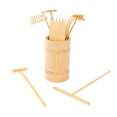 Imagem de IEUDNS Conjunto de 8 Mini Rastelos para Areia, Artesanato, Mesa de Trabalho, Presentes E Jardim