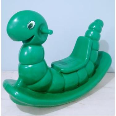 Imagem de Gangorra Nhoca Verde Lagartinha - MULTYPLASTIC