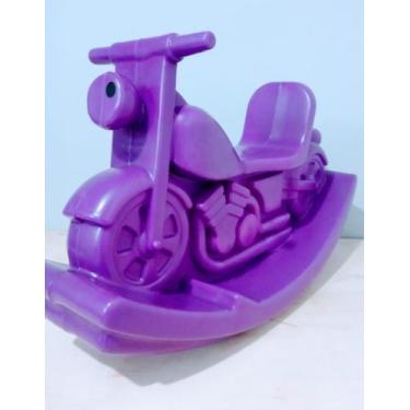 Imagem de Gangorra Moto Radical Baby Lilás - Diversão Kids