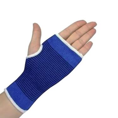 Imagem de Munhequeira Elástica Ortopédica Protetor Muscular Esportiva Compressão