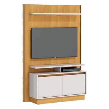 Imagem de Home Theater Fit Nature Com Off White - Imcal Móveis