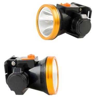 Imagem de Lanterna de Cabeça LED Recarregável – Alta Potência, Foco Ajustável, à Prova d’Água, Bateria 1200mAh, Ideal para Trilhas, Camping e Pesca