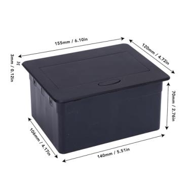 Imagem de YWBL-WH Tomada Elétrica Versátil, Materiais Premium, à Prova de água e Poeira, Faixa de Energia Pop-up de Mesa Com Instalação Incorporada Adequada para Escritório, Escola, Shopping