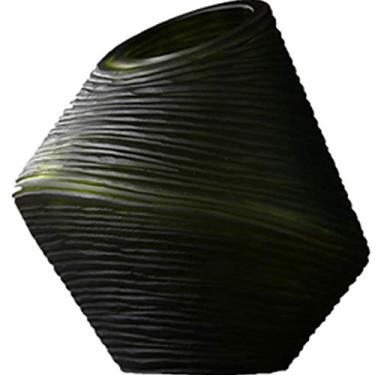 Imagem de Vaso de vidro para flores, vaso de vidro minimalista nórdico, decoração criativa americana, sala de estar, varanda, arranjo de flores, vaso de flores artificiais, decoração de casa para Ho