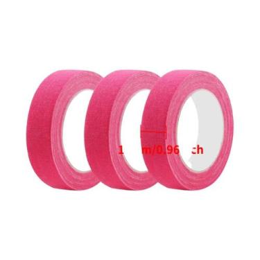 Imagem de Fita Gaffer Neon Reativa À Luz UV Em 6 Cores Que Brilha No Escuro Para