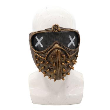 Imagem de Máscara facial Cosplay observa cães e resina de Halloween