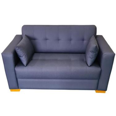 Imagem de Sofá  Gianni Tecido Acquablock Pé Cantoneira Claro  140cm - 4R Estofad