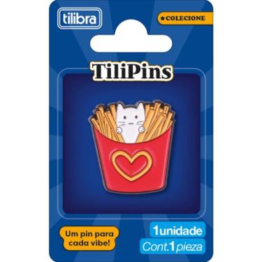 Imagem de Pin De Metal Tilipins Tilibra Modelo 18