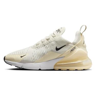 Imagem de Nike Tênis feminino Air Max 270 (AH6789-124, vela/leite de coco/marfim claro/preto), Vela/leite de coco/marfim claro/preto, 40
