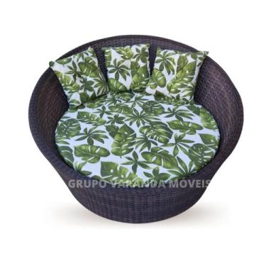 Imagem de Poltrona Chaise Fibra Sintetica Area Externa Interna - Varanda Móveis