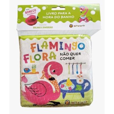 Imagem de Livro Para Hora Do Banho - Flamingo Flora Não Quer Comer - GATO AMAREL
