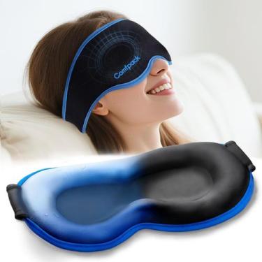 Imagem de Máscara de olhos Comfpack 3D Gel Cooling, terapia quente e fria