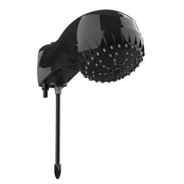 Imagem de Chuveiro Ducha Top Banho 4 Temperaturas 7000 Watts Preta - Efeito Hidr