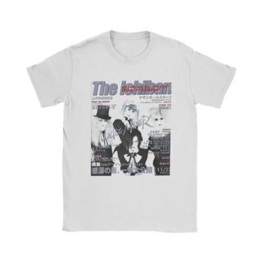 Imagem de Camisetas Vintage De Músico De Rock Malice Mizer Band Singer Com Gola 