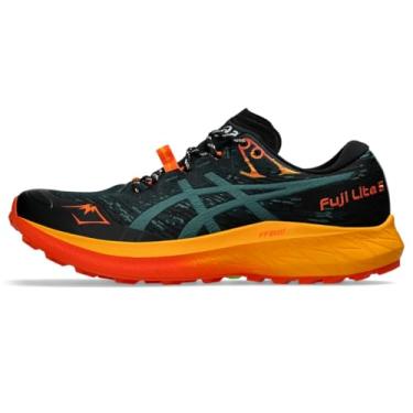 Imagem de ASICS Fuji Lite 5 Tênis de corrida masculino, Verde saxão/lago chuvoso, 46