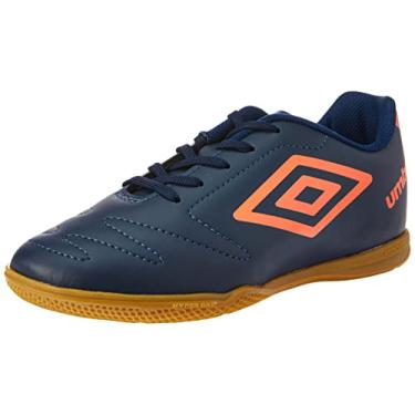 Imagem de Tênis Umbro Class 2.2 Jr, Criança-Unissex, Marinho/Reef Coral, 30
