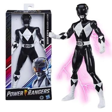 Imagem de Boneco Power Ranger Preto E7898 Original Hasbro - 25 cm