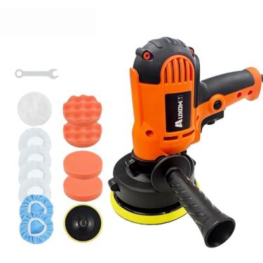 Imagem de AUXOM Politriz Automotiva Profissional 125mm 750W – Lixadeira e Polidor Automotivo Multifunção 220V, Para Polimento de Carro, Moto, Barco e Superfícies Diversas com Kit Completo de Acessórios