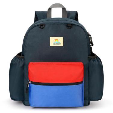 Imagem de Mochila STEAMEDBUN Kids para meninos de 4 a 6 anos - 38cm